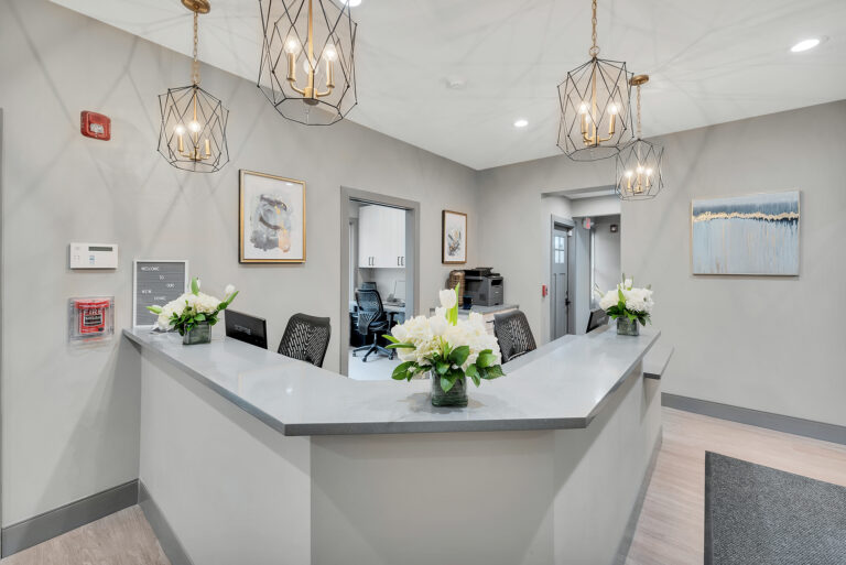 Front desk at Dental Group of Bloomingdale